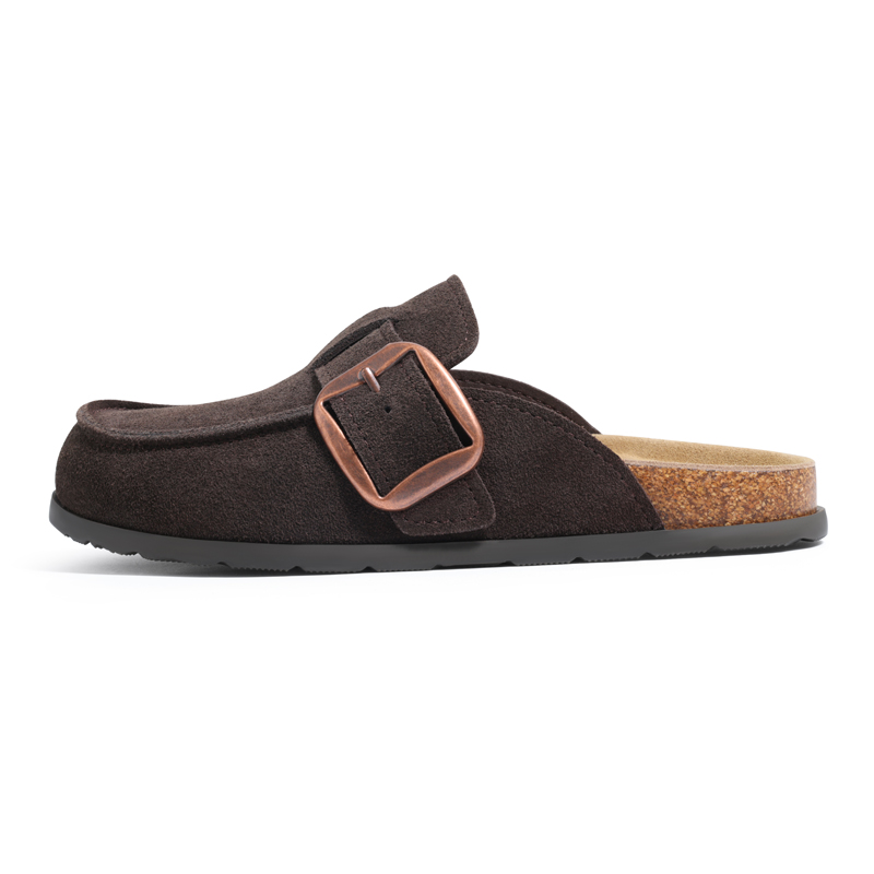 Insole Memory Foam - Zuecos de gamuza genuina Litfun para