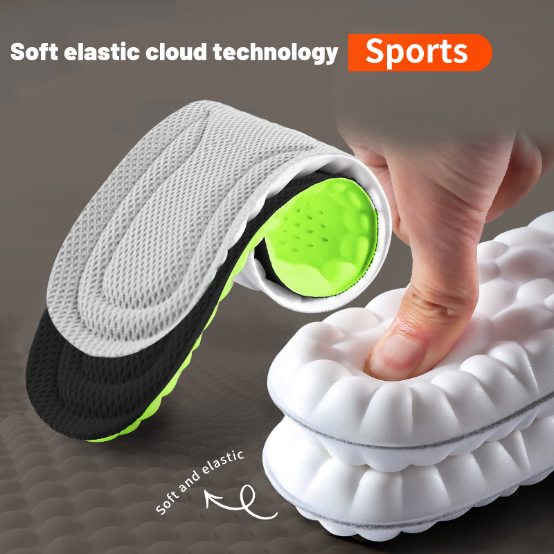 Insole Memory Foam - 1 Par de Plantillas de Espuma