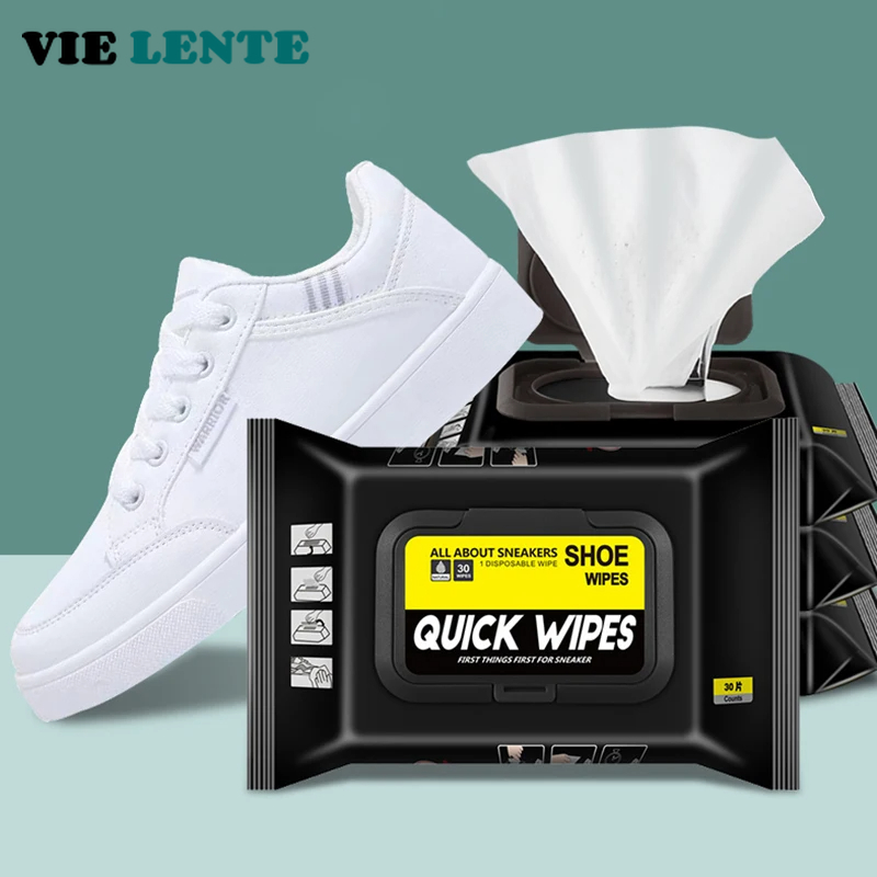 Sneakers Care - 12 Uds./30 Uds. Toallitas desechables para