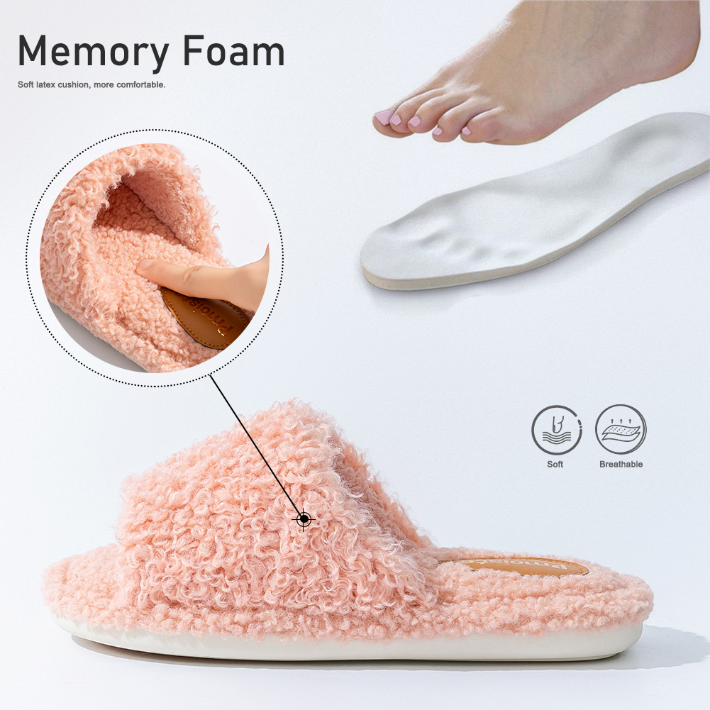 Pmoiste Zapatillas de casa pel - Insole Memory Foam reseña y precio
