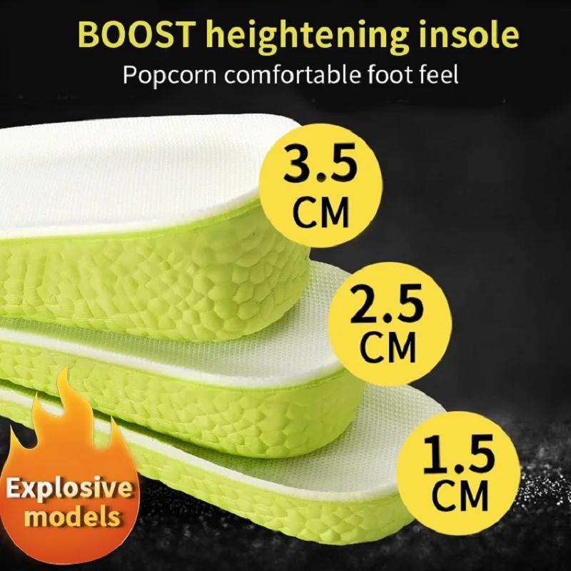 Plantilla de aumento Invisible - Insole Memory Foam reseña y precio